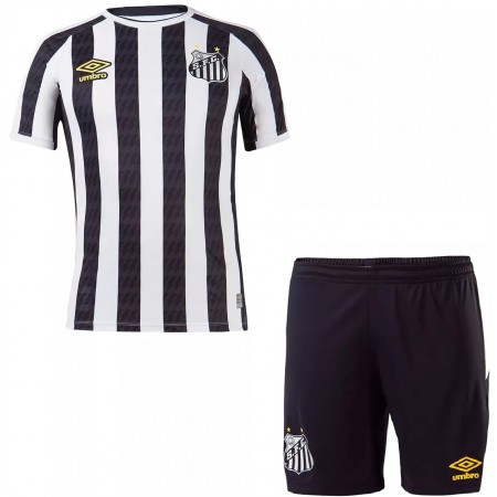 Santos FC Kinder Auswärts Trikotsatz 2021-2022 Kurzarm (+ Kurze Hosen)